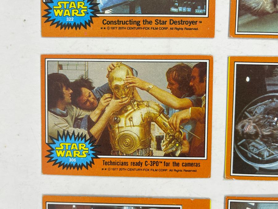 (6) Vintage 1977 Original Star Wars Trading Cards [Photo 5]