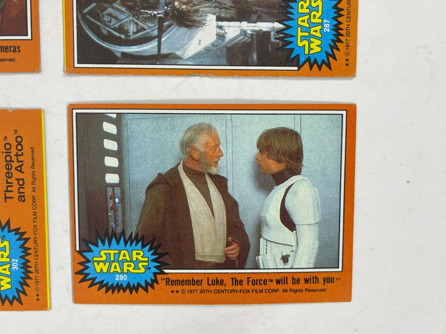 (6) Vintage 1977 Original Star Wars Trading Cards [Photo 7]