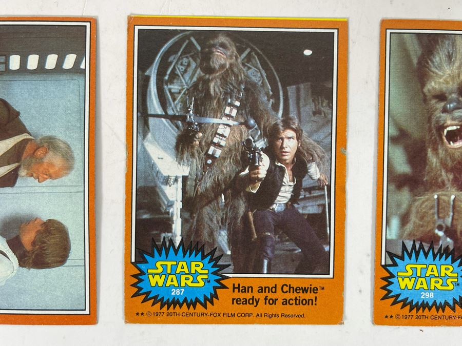 (6) Vintage 1977 Original Star Wars Trading Cards [Photo 8]