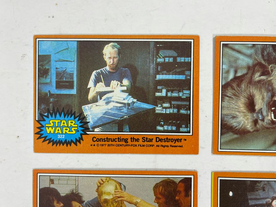 (6) Vintage 1977 Original Star Wars Trading Cards [Photo 6]