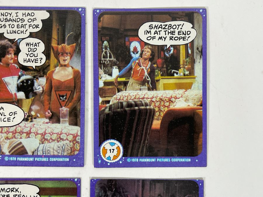 (10) Vintage 1978 Mark & Mindy Robin Williams Trading Cards [Photo 6]