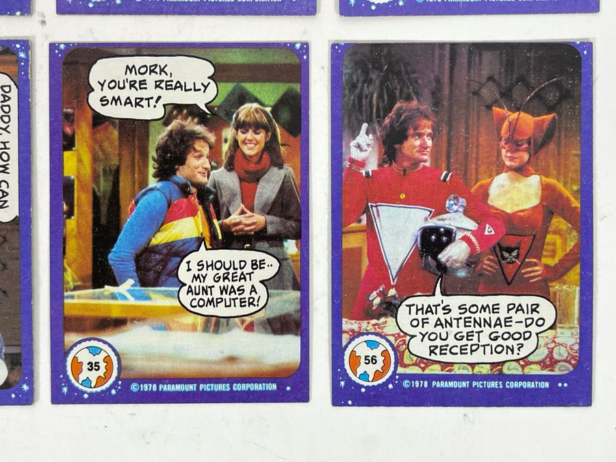 (10) Vintage 1978 Mark & Mindy Robin Williams Trading Cards [Photo 10]