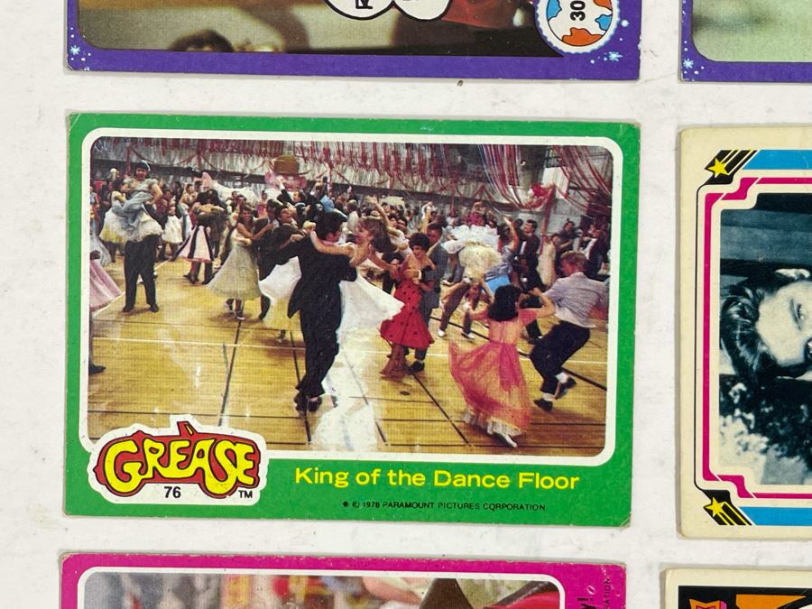 (2) Vintage 1978 Grease, (2) 1978 Mork & Mindy And (2) 1978 Elvis Trading Cards [Photo 5]
