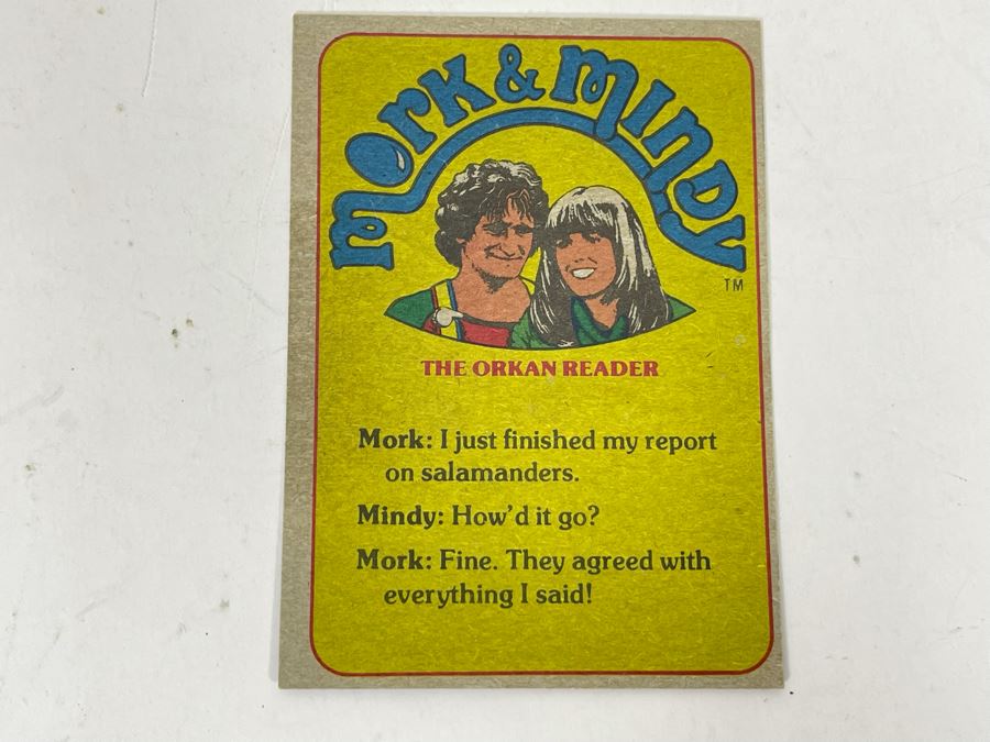 (2) Vintage 1978 Grease, (2) 1978 Mork & Mindy And (2) 1978 Elvis Trading Cards [Photo 13]