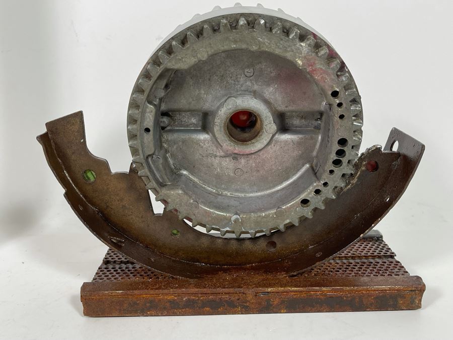 Metal Sculpture With Marble Signed By Artist Karen Dugan 9.5W X 4D X 8H [Photo 8]