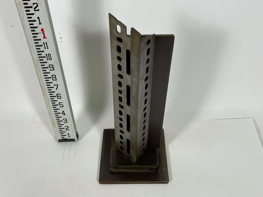Metal Sculpture By Artist Karen Dugan 6W X 14.5H	 [Photo 4]