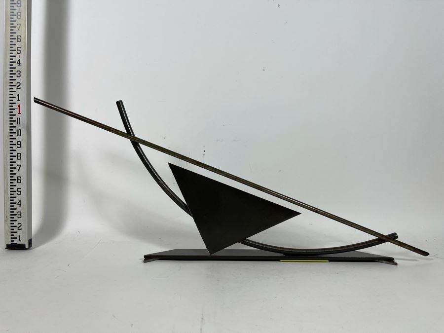 Metal Sculpture By Artist Karen Dugan 30W X 2D X 13H [Photo 4]