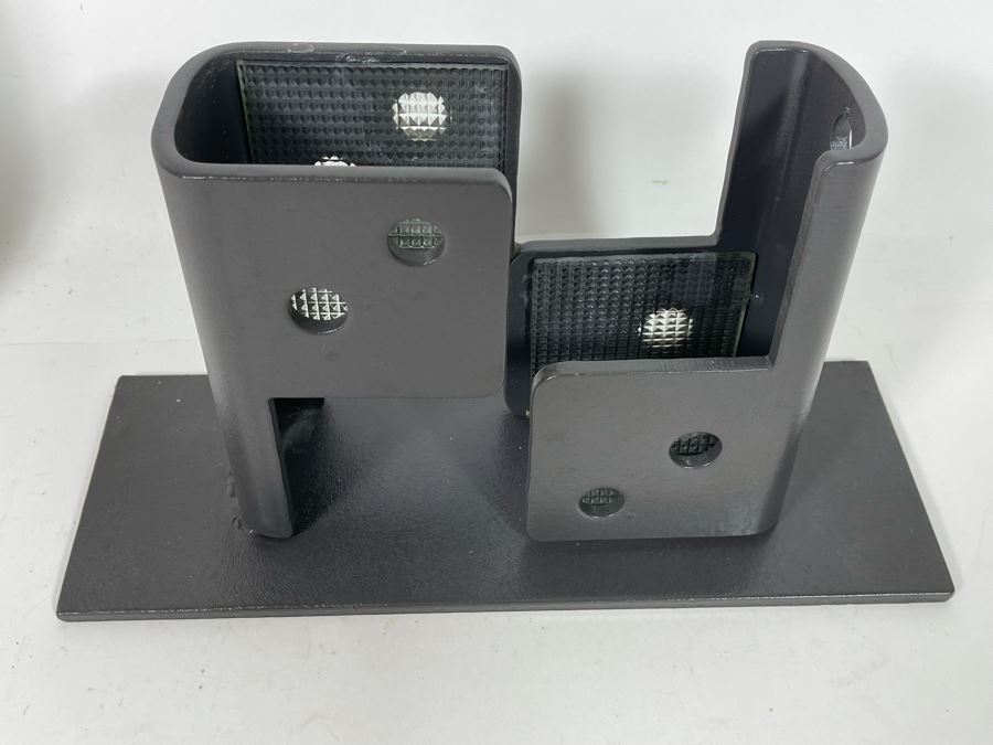 Metal Sculpture With Glass By Artist Karen Dugan 12W X 4.5D X 6.5H	 [Photo 6]