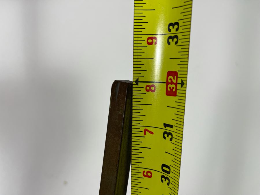 Metal And Blue Glass Sculptural Light Table Lamp By Artist Karen Dugan 14W X 7D X 32H [Photo 18]