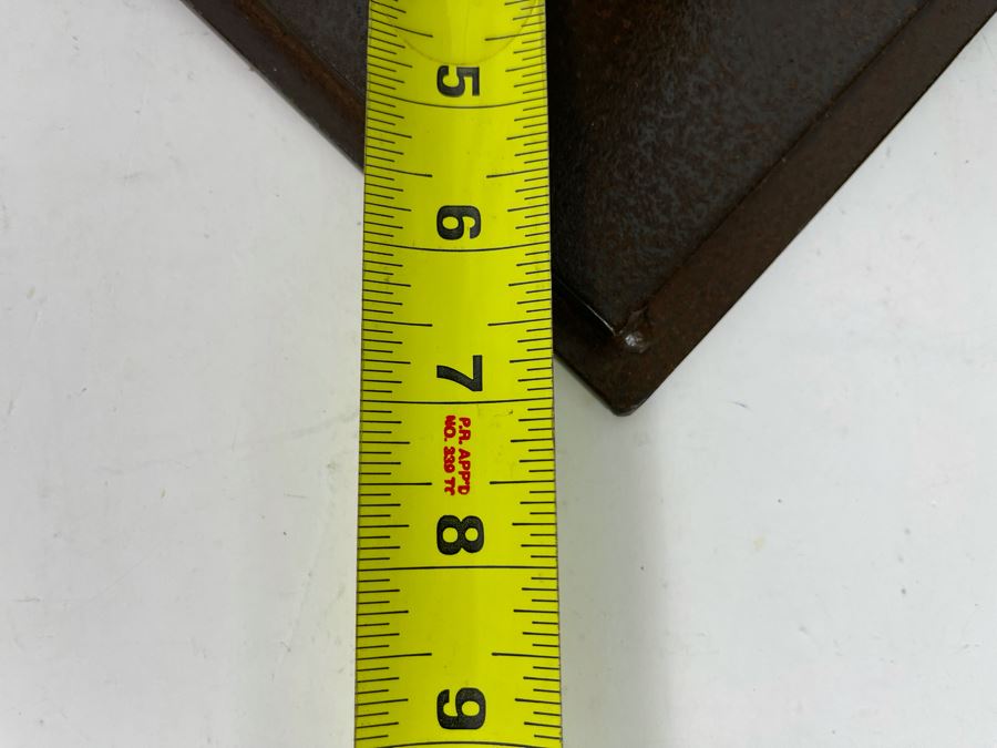 Metal And Blue Glass Sculptural Light Table Lamp By Artist Karen Dugan 14W X 7D X 32H [Photo 17]