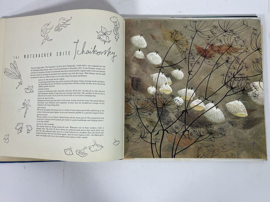 Vintage 1957 Disneyland Fantasia Leopold Stokowski With The Philadelphia Orchestra 2 Album Record Set With Book [Photo 9]