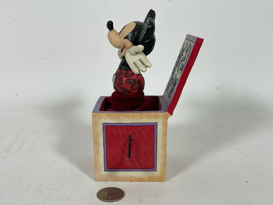 Sample Disney Toy Mickey Mouse Jack-In-The-Box Figurine 4W X 4D X 7H [Photo 5]