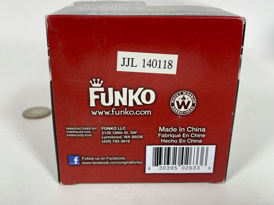 Funko Edward Tim Burton’s The Nightmare Before Christmas Jack Skellington Wacky Wobbler Bobblehead Doll New In Box [Photo 9]