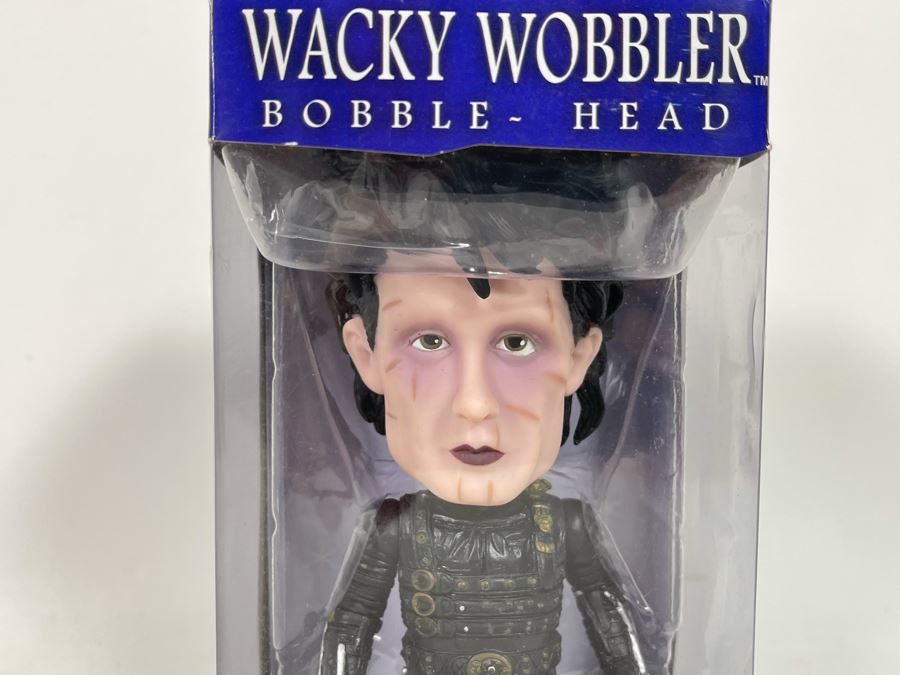 Funko Edward Scissorhands Wacky Wobbler Bobblehead Doll New In Box [Photo 4]