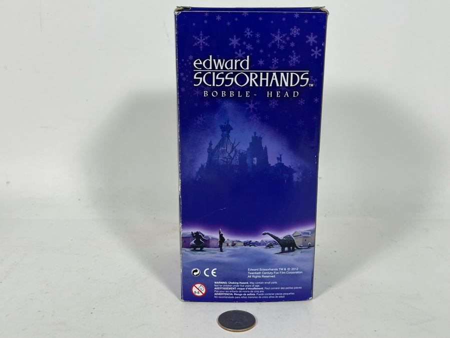 Funko Edward Scissorhands Wacky Wobbler Bobblehead Doll New In Box [Photo 7]
