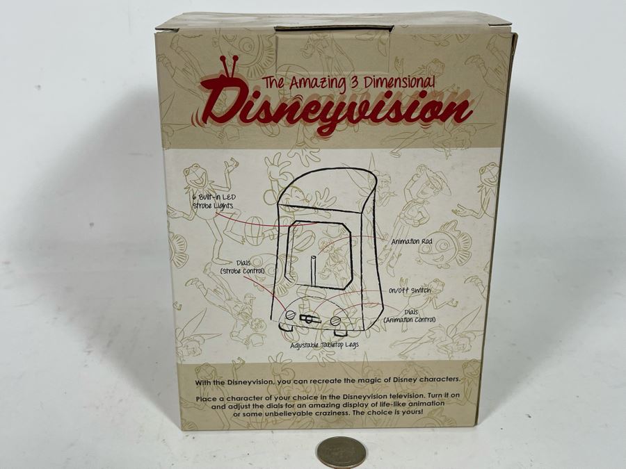 Disneyvision 3-D Collectible With Six Disney Characters New In Box [Photo 10]
