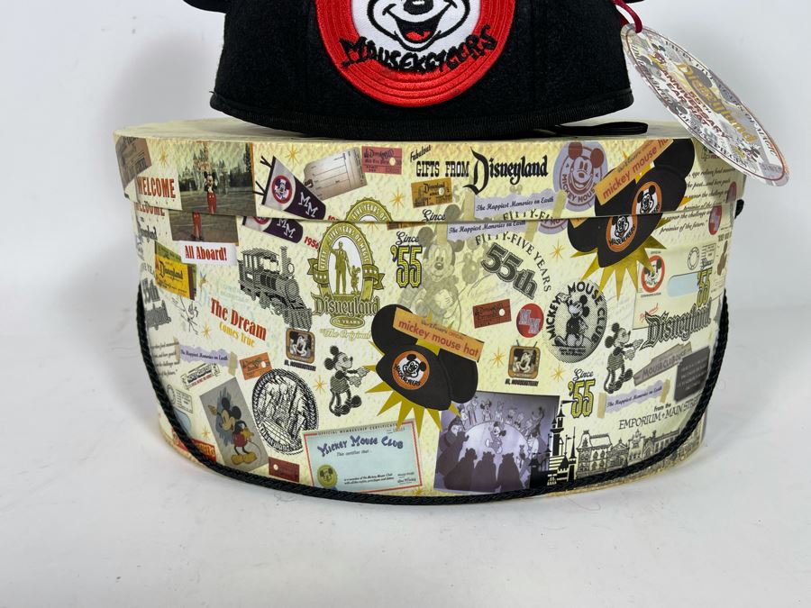 Limited Edition Fifty Five Years Of Magic Disneyland Mickey Mouse Ears Hat With Box Limited Edition Of 1955 [Photo 6]