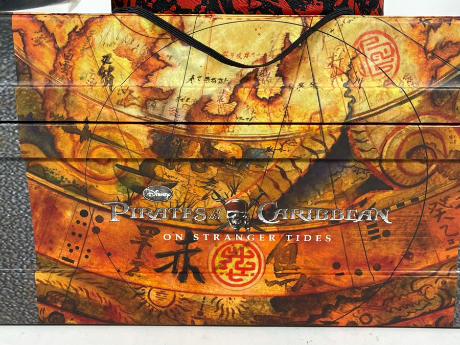 Limited Edition Disneyland Pirates Of The Caribbean On Stranger Tides Mickey Mouse Ears Hat And Pin With Box Limited To 1,000 [Photo 10]