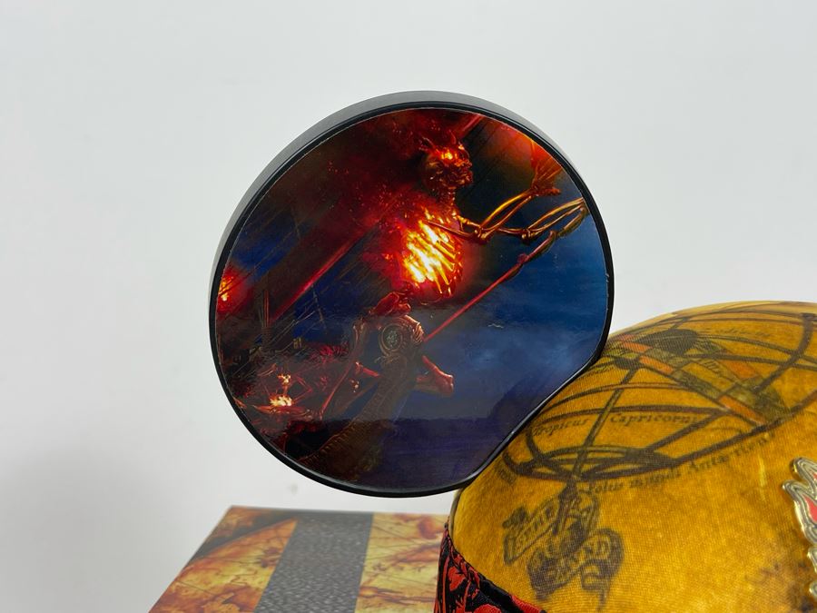 Limited Edition Disneyland Pirates Of The Caribbean On Stranger Tides Mickey Mouse Ears Hat And Pin With Box Limited To 1,000 [Photo 5]