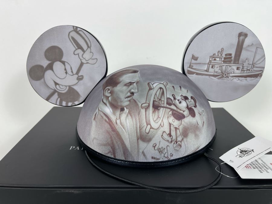 Limited Release Walt Disney Steamboat Willie Mickey Mouse Ears Hat With Box Designed By Noah [Photo 4]