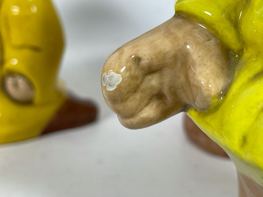 Vintage Collection Of Four Walt Disney Figurines From Snow White And The Seven Dwarfs [Photo 4]