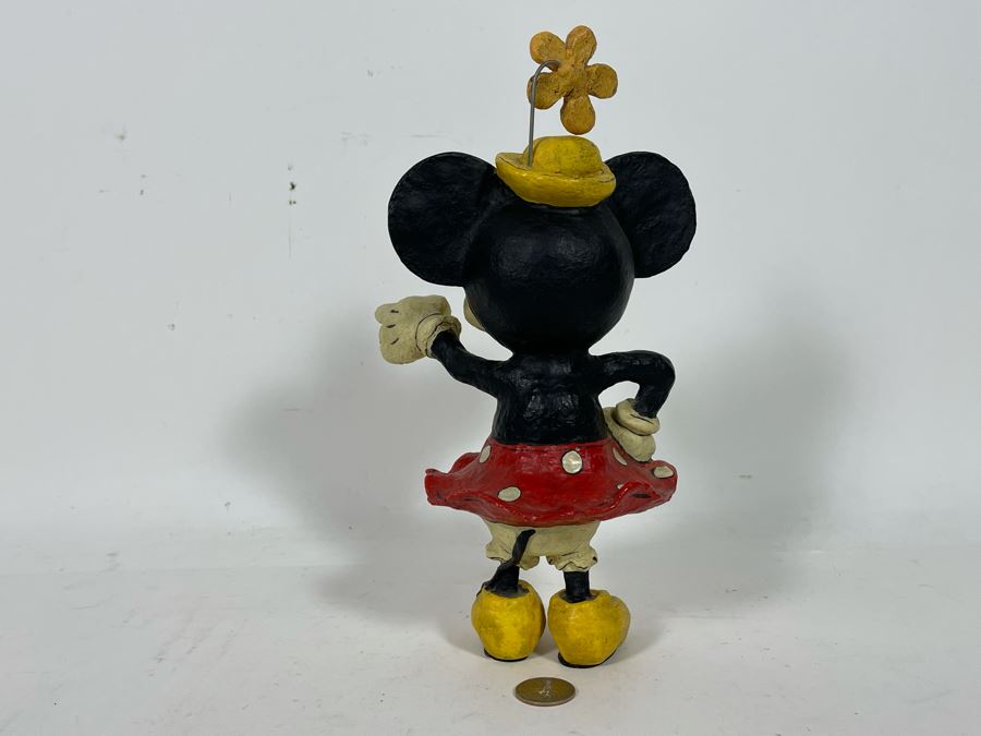 Limited Edition Disney The Vintage Years 1928-1948 Minnie Mouse Poliwogg Sculpture 30 Of 1928 10H [Photo 6]