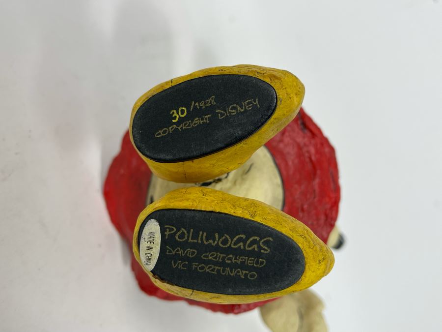 Limited Edition Disney The Vintage Years 1928-1948 Minnie Mouse Poliwogg Sculpture 30 Of 1928 10H [Photo 8]