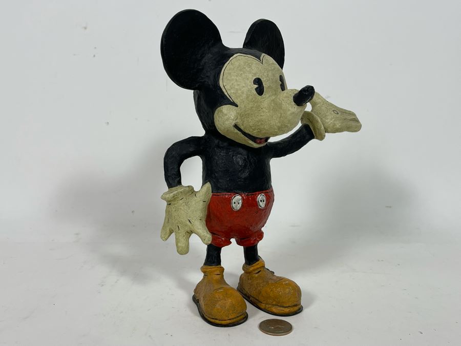 Limited Edition Disney The Vintage Years 1928-1948 Mickey Mouse Poliwogg Sculpture 939 Of 1928 9H [Photo 4]