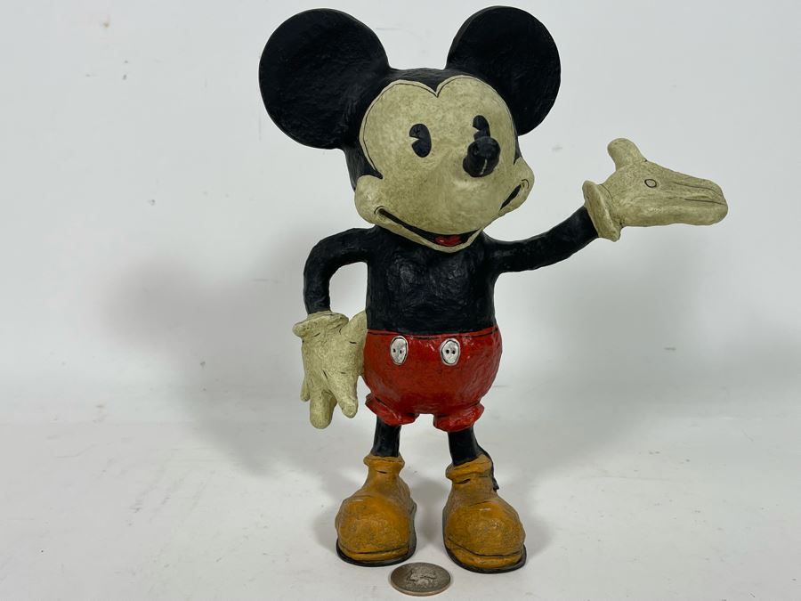 Limited Edition Disney The Vintage Years 1928-1948 Mickey Mouse Poliwogg Sculpture 939 Of 1928 9H [Photo 2]