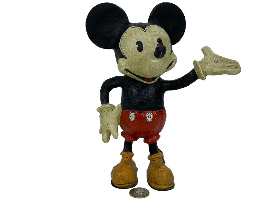 Limited Edition Disney The Vintage Years 1928-1948 Mickey Mouse Poliwogg Sculpture 939 Of 1928 9H [Photo 1]