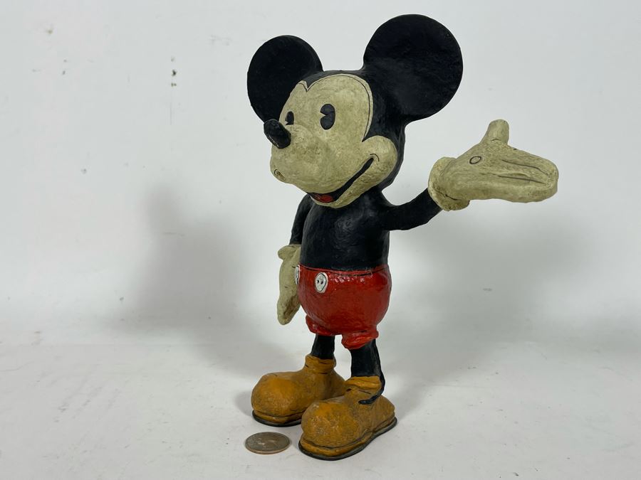 Limited Edition Disney The Vintage Years 1928-1948 Mickey Mouse Poliwogg Sculpture 939 Of 1928 9H [Photo 6]