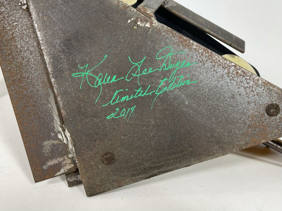 Backlit Metal Sculpture By Artist Karen Dugan 16W X 8D X 5H [Photo 9]