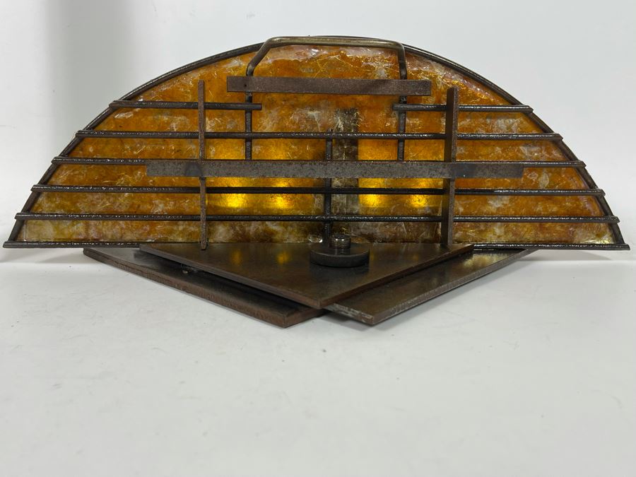 Backlit Metal Sculpture By Artist Karen Dugan 16W X 8D X 5H [Photo 2]