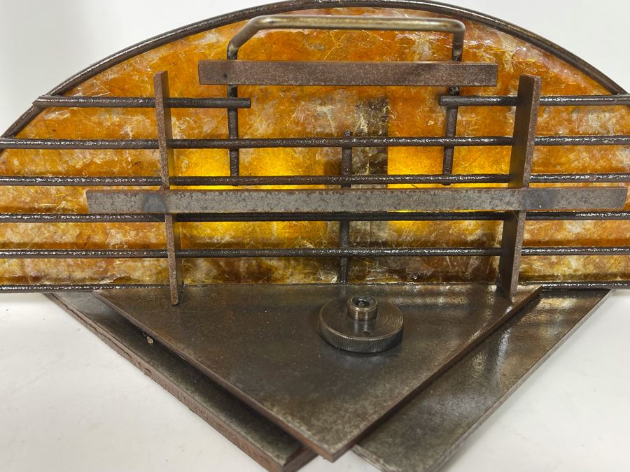 Backlit Metal Sculpture By Artist Karen Dugan 16W X 8D X 5H [Photo 6]