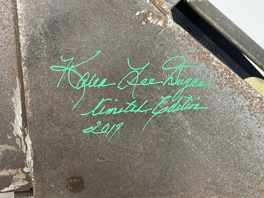 Backlit Metal Sculpture By Artist Karen Dugan 16W X 8D X 5H [Photo 10]