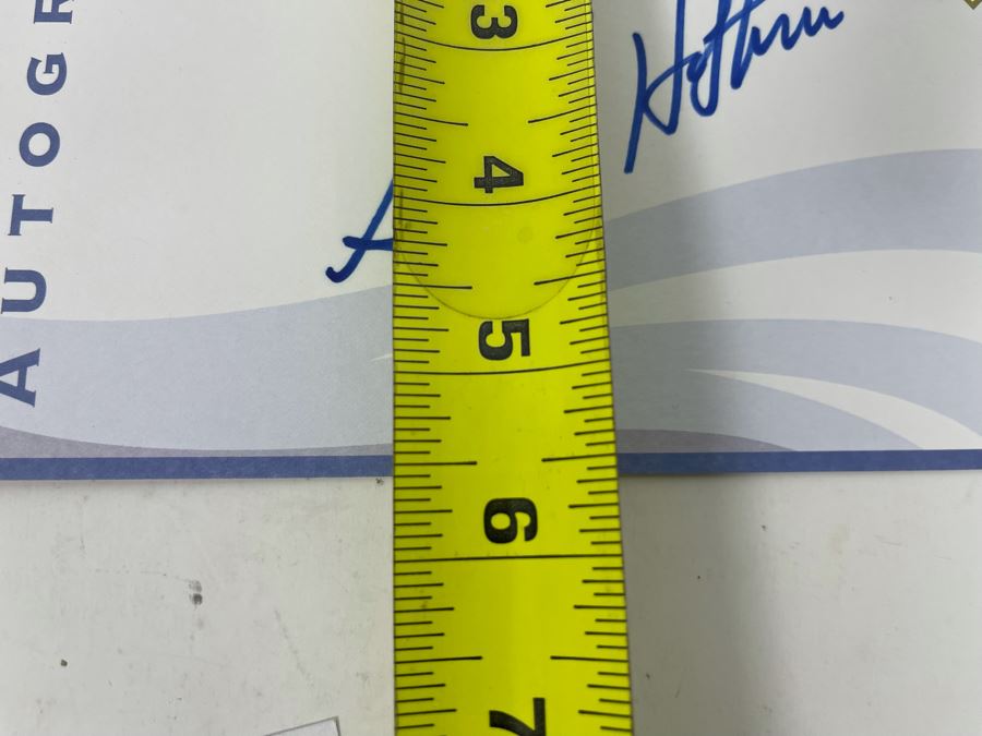 San Diego Padres Lot Includes (2) Glenn Hoffman 3rd Base Coach #47 (Brother Of Trevor Hoffman) Signatures, (2) Kevin Ward #30 Signatures And Trevor Hoffman Photo [Photo 13]