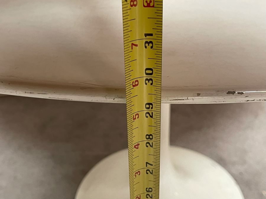 Eero Saarinen Style Tulip Table 47.5R X 29.5H [Photo 18]