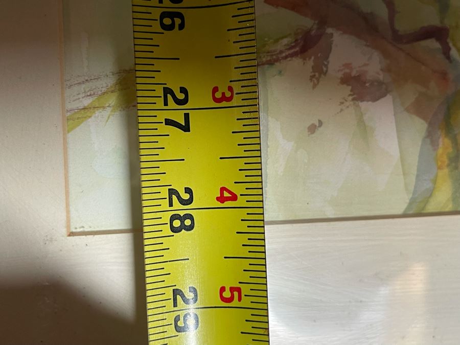 Original Joan Lohrey Watercolor Floral Painting On Paper 19 X 28 Framed 26 X 34 [Photo 7]