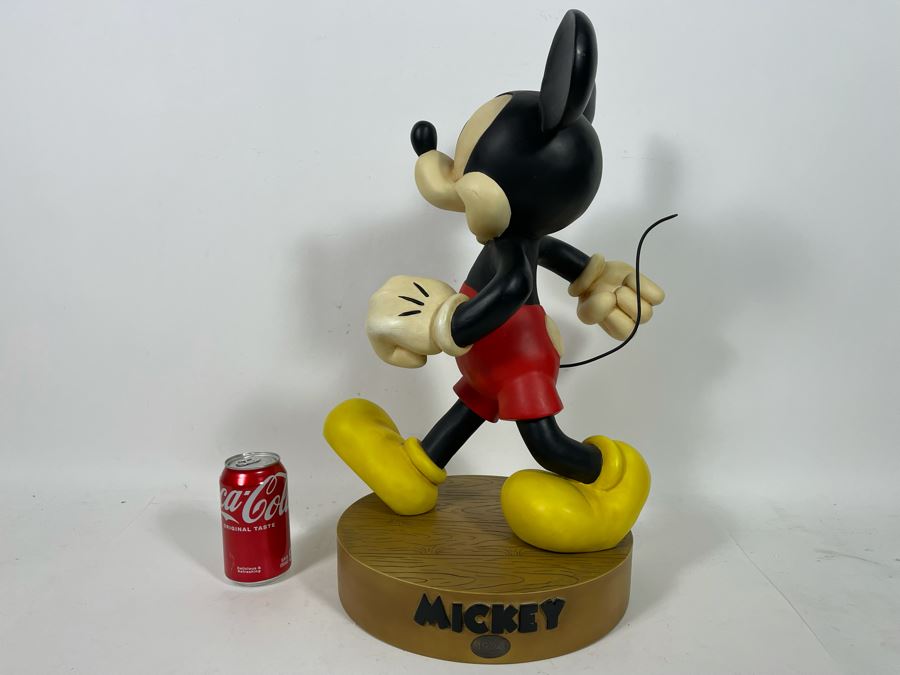 Large Mickey Mouse Big Fig For Display Only From The Disney Store With Original Box 15W X 20H [Photo 14]