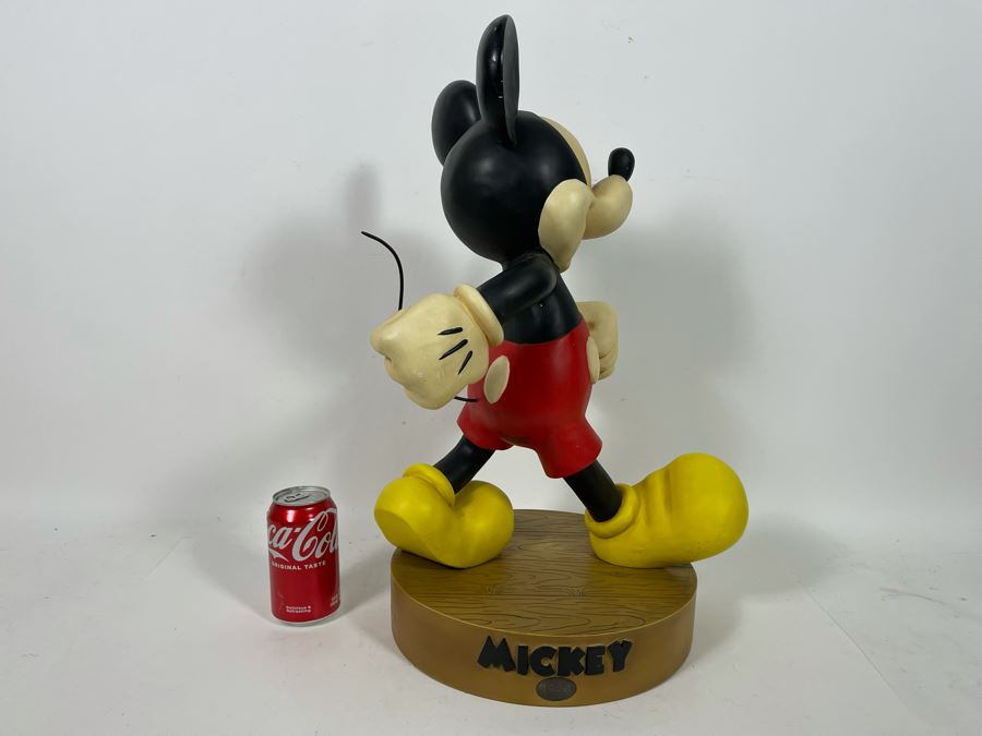 Large Mickey Mouse Big Fig For Display Only From The Disney Store With Original Box 15W X 20H [Photo 12]