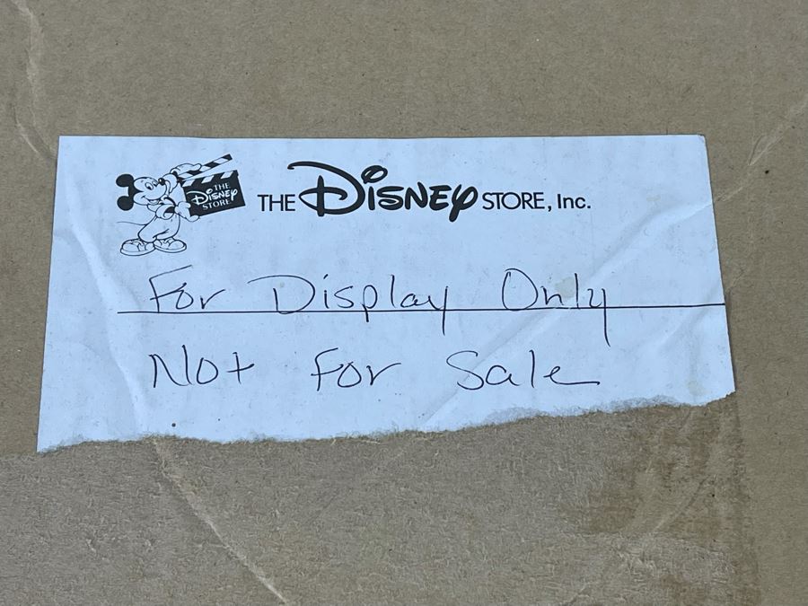 Large Mickey Mouse Big Fig For Display Only From The Disney Store With Original Box 15W X 20H [Photo 2]