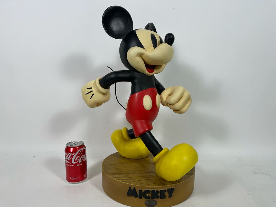 Large Mickey Mouse Big Fig For Display Only From The Disney Store With Original Box 15W X 20H [Photo 4]