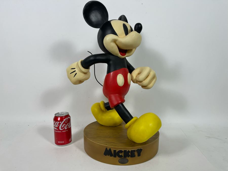 Large Mickey Mouse Big Fig For Display Only From The Disney Store With Original Box 15W X 20H [Photo 8]