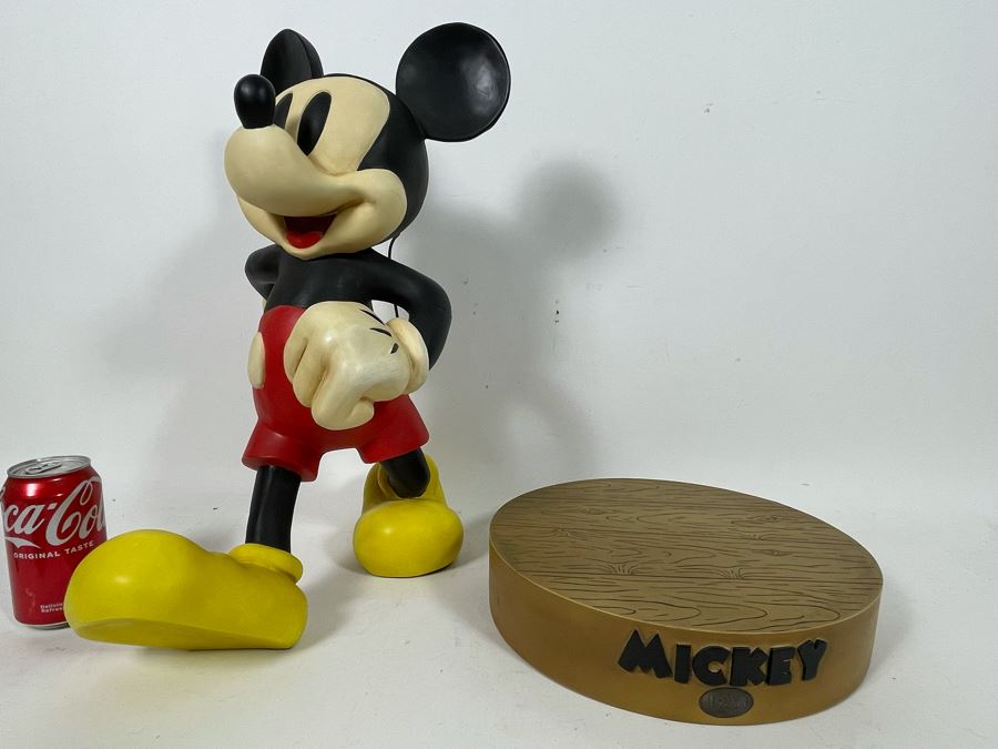 Large Mickey Mouse Big Fig For Display Only From The Disney Store With Original Box 15W X 20H [Photo 18]