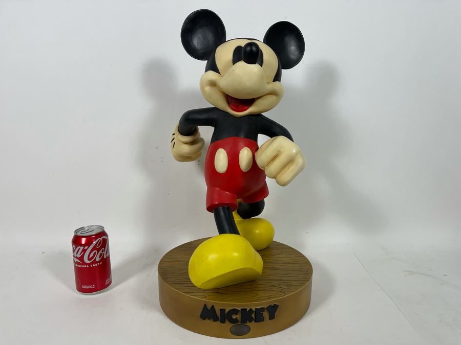 Large Mickey Mouse Big Fig For Display Only From The Disney Store With Original Box 15W X 20H [Photo 5]