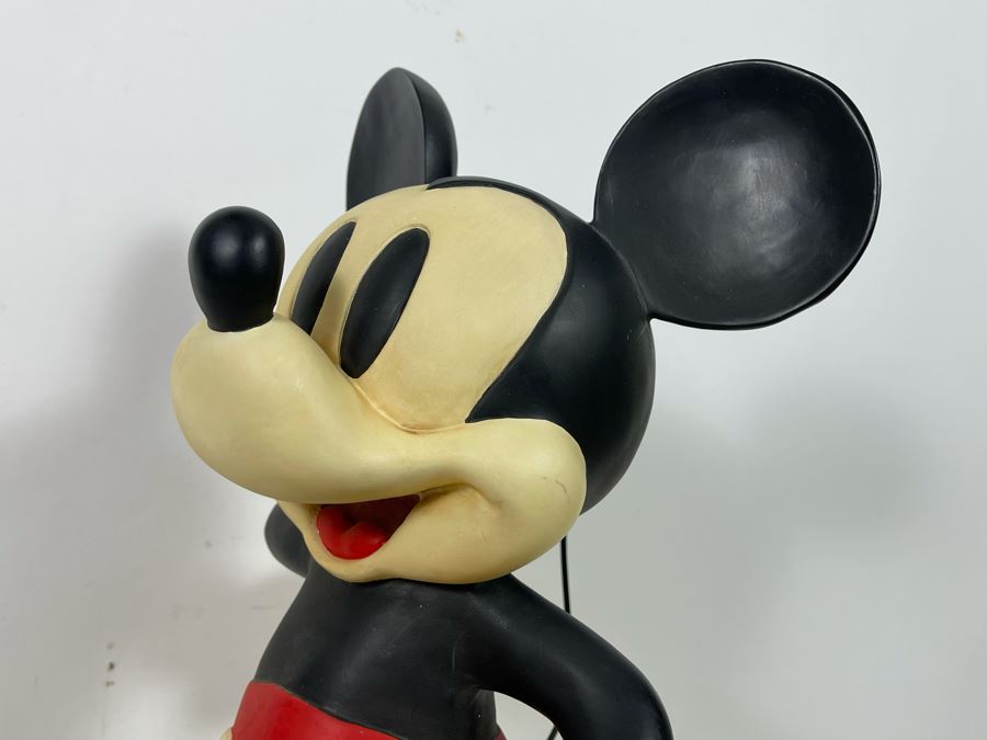 Large Mickey Mouse Big Fig For Display Only From The Disney Store With Original Box 15W X 20H [Photo 16]