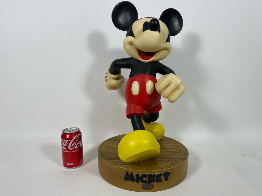 Large Mickey Mouse Big Fig For Display Only From The Disney Store With Original Box 15W X 20H [Photo 6]