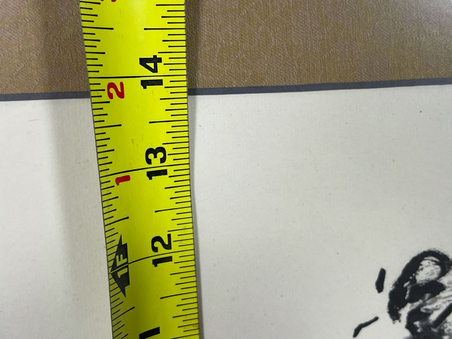 Original Chinese Ink Painting In Manner Of Xu Beihong Horse Painting On Paper 11 X 14 Framed 16 X 18 [Photo 10]