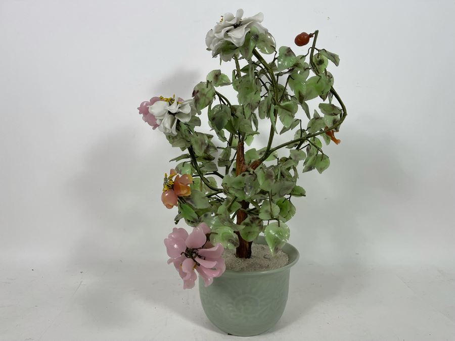 Colored Glass Asian Tree 22H [Photo 2]