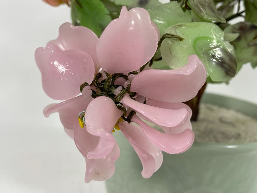 Colored Glass Asian Tree 22H [Photo 5]